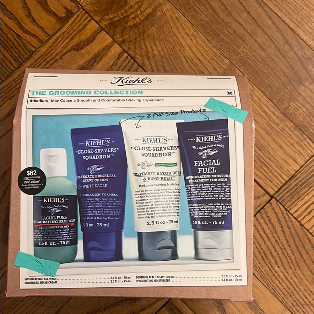 SOLD DO NOT BUY Kiehl's Grooming Essentials Set (Brand New)